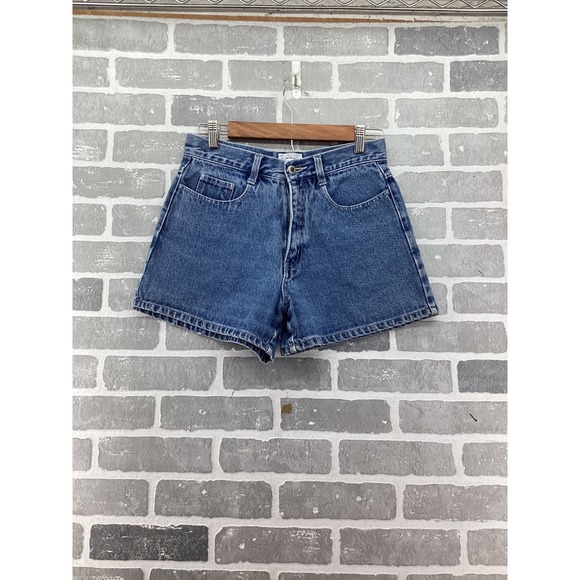 Carolina Blues Pants - Vintage Carolina Blues High Waisted Denim Shorts Dragonfly Embroidery Size 6